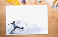 SIGEL Schreibtischunterlage Goal Zone hellblau Papier...