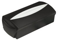 HAN Visitenkartenbox schwarz, für bis zu 500 Visitenkarten