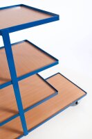Rollcart Kommissionierwagen 08-7720 blau 47,0 x 104,0/63,0 x 106,0 cm