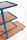 Rollcart Kommissionierwagen 08-7720 blau 47,0 x 104,0/63,0 x 106,0 cm