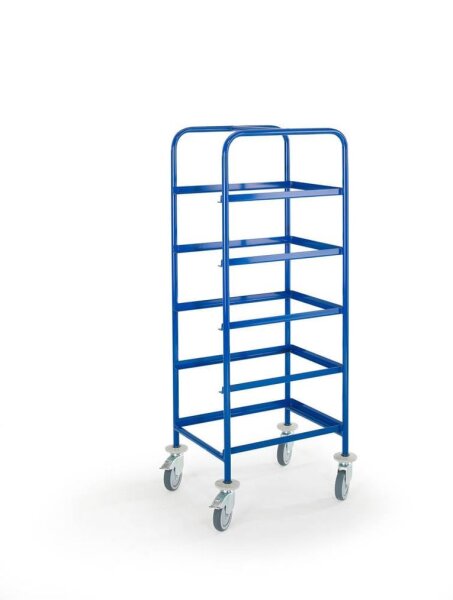 Rollcart Kommissionierwagen 16-4400 blau 41,0 x 61,0 x 157,0 cm