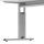 HAMMERBACHER OS 16 höhenverstellbarer Schreibtisch buche rechteckig, C-Fuß-Gestell silber 160,0 x 80,0 cm