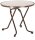 BEST Gartentisch braun rund 80,0 x 80,0 x 80,0 cm  ( 26528010 )