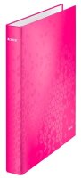 LEITZ WOW Ringbuch 2-Ringe pink 4,0 cm DIN A4, 1 St.