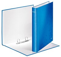 LEITZ WOW Ringbuch 2-Ringe blau 4,0 cm DIN A4, 1 St.