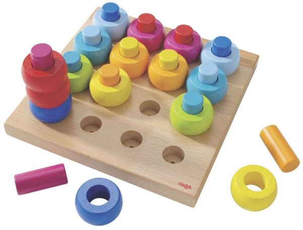 HABA® Steckspiel Farbkringel Geschicklichkeitsspiel, 1 St.