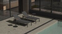 barths Paros Beistelltisch rund Aluminium anthrazit 45,0...