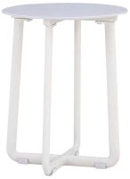 barths Fellow Beistelltische-Set freiform Keramik beige, 3 St.