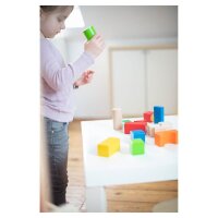 Eichhorn Baby Fühl- und Klangbausteine Lernspielzeug, 1 Pack