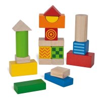 Eichhorn Baby Fühl- und Klangbausteine Lernspielzeug, 1 Pack