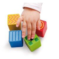 Eichhorn Baby Fühl- und Klangbausteine Lernspielzeug, 1 Pack