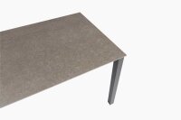 barths Gartentisch Palazzo anthrazit rechteckig 160,0-210,0 x 90,0 x 75,0 cm