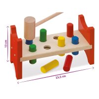 Eichhorn Klopfbank Lernspielzeug  ( 100027005 )