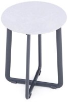 barths Fellow Beistelltische-Set freiform Keramik beige, 3 St.
