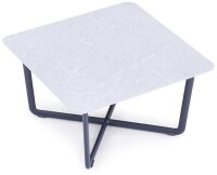 barths Fellow Beistelltische-Set freiform Keramik beige, 3 St.