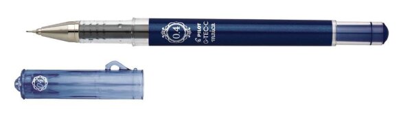 PILOT G-TRC-C maica Gelschreiber blau/schwarz 0,25 mm, Schreibfarbe: blau, 1 St.