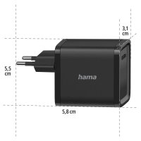 hama Laptop-Netzteil 00200005 45 Watt