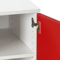 BOI Arktur Eco Isolationswagen weiß 4 Ebenen 44,0 x 57,0 x 166,0 cm