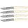 Berkel Steakmesser COLOR creme, Klinge: 11,0 cm, 4 St.