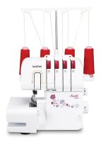 brother M343D Overlock-Nähmaschine weiß