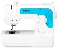 brother J14s Nähmaschine weiß