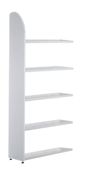 Kerkmann Aktenregal Dante lichtgrau 80,0 x 32,5 x 190,0 cm, 1 St.