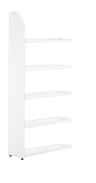 Kerkmann Aktenregal Dante weiß 80,0 x 32,5 x 190,0 cm, 1 St.