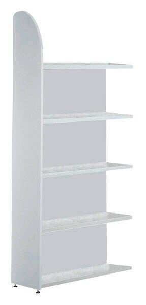 Kerkmann Aktenregal Dante lichtgrau 80,0 x 32,5 x 190,0 cm, 1 St.