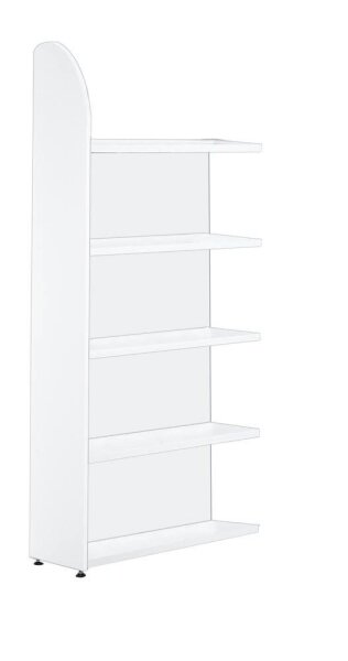 Kerkmann Aktenregal Dante weiß 80,0 x 32,5 x 190,0 cm, 1 St.