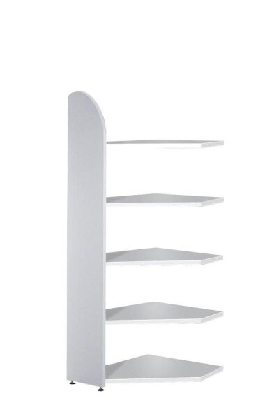 Kerkmann Eckregal Dante lichtgrau 60,0 x 32,5 - 60,0 x 190,0 cm, 1 St.