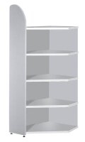 Kerkmann Eckregal Dante lichtgrau 60,0 x 32,5 - 60,0 x...