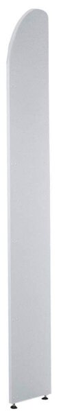 Kerkmann Dante Abschlusswand lichtgrau 1,9 x 32,5 x 190,0 cm