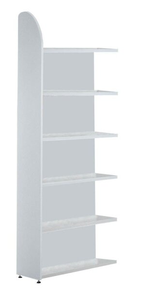 Kerkmann Aktenregal Dante lichtgrau 80,0 x 32,5 x 225,0 cm, 1 St.