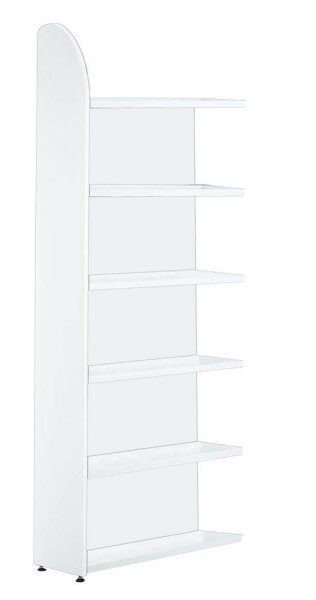Kerkmann Aktenregal Dante weiß 80,0 x 32,5 x 225,0 cm, 1 St.