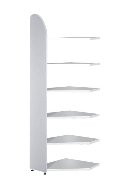 Kerkmann Eckregal Dante lichtgrau 60,0 x 32,5 - 60,0 x 225,0 cm, 1 St.