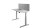 HAMMERBACHER Tischtrennwand VARW18/5, grau 179,5 x 50,0 cm, 1 St.