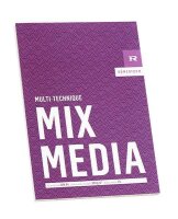 RÖMERTURM Zeichenblock MIX MEDIA DIN A4 300 g/qm, 25...