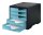 styro Schubladenbox styroswingbox  aqua 275-8430.5291, DIN A4 mit 5 Schubladen, 1 St.