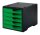 styro Schubladenbox styroswingbox  gecko 275-8430.5191, DIN A4 mit 5 Schubladen, 1 St.