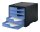 styro Schubladenbox styroswingbox  cornflower 275-8430.621, DIN A4 mit 5 Schubladen, 1 St.