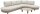 barths Loungegruppe Salerno sand Kunststoff, Metall, 3-teilig
