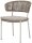 barths Gartenstuhl mit Armlehnen Spitz sand, Metall, 2 St.