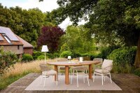 barths Gartenstuhl mit Armlehnen Ives sand, Metall, 1 St.