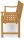 barths Gartenbank Stockholm 557403 akazie Holz 150,0 cm