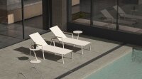 barths Sonnenliege Paros braun Aluminium