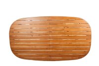 barths Gartentisch Siena akazie  rechteckig abgerundet 180,0 - 240,0 x 100,0 x 75,0 cm
