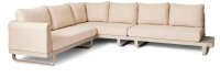 barths Loungegruppe Fellow sand Metall, 10-teilig