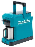 makita DCM501Z (ohne Akku) Akku-Kaffeemaschine blau, 4 Tassen