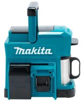 makita DCM501Z (ohne Akku) Akku-Kaffeemaschine blau, 4 Tassen