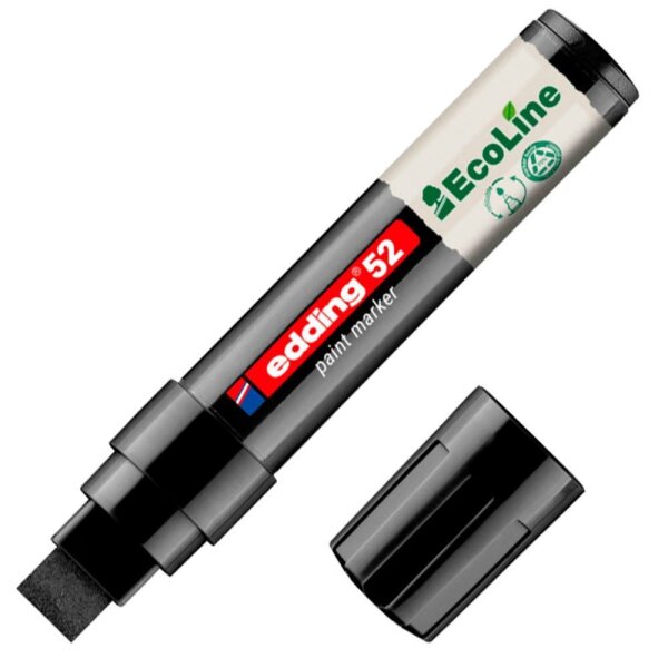 edding 52 EcoLine Lackmarker schwarz 4,0 - 15,0 mm, 1 St.
